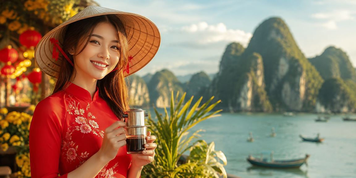 Khung cảnh casino và cá cược tại Ninh Bình với biểu tượng nón lá đặc trưng
